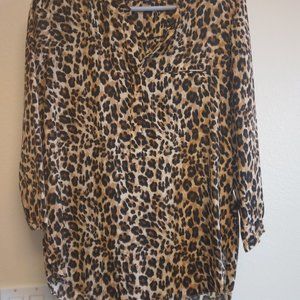 Leopard Blouse